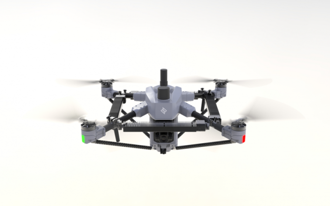 Tethered Flying Machine GODO T330 Portable Tethered UAV Systems | Hybrid Free-Flying & Tethered ...